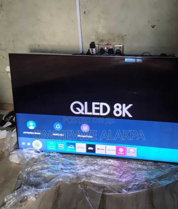 65" Samsung 8K QLED Frameless Smart TV (An Yi Amfani Da Ita A UK) - 1
