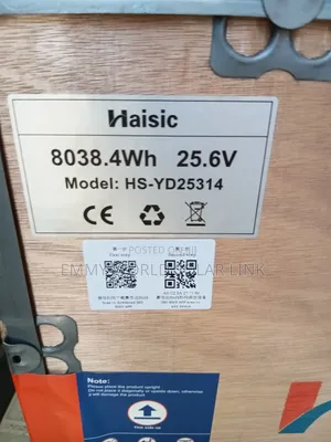 Haisic 8kWh 24V Solar Battery