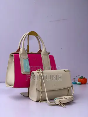 Chrisbella Handbag with Mini Bag and Long Handle