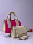 Chrisbella Handbag with Mini Bag and Long Handle - 2