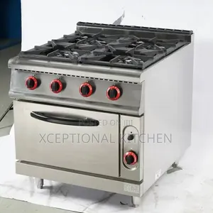 Brand New 4-Burner Gas Cooker with Oven