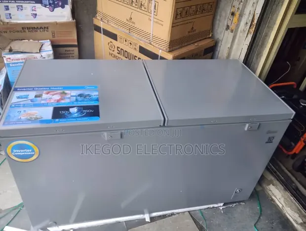 Midea 6ft Double Door Inverter Freezer - 1