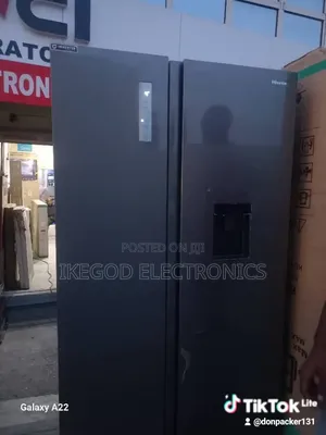 Hisense Side by Side Refrigerator RC71WS with Dispenser