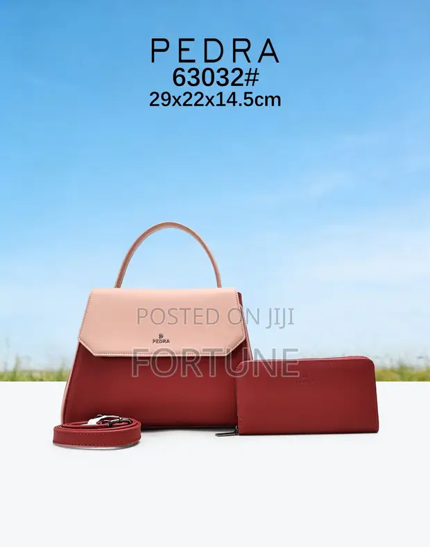 PEDRA Medium Handbag with Extra Purse and Strap - 1