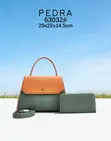PEDRA Medium Handbag with Extra Purse and Strap - 5