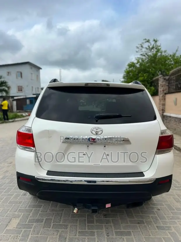 2013 Toyota Highlander White - 1