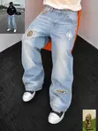 Men's 100K Baggy Jeans - Blue - 1