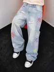 Men's 100K Baggy Jeans - Blue - 2