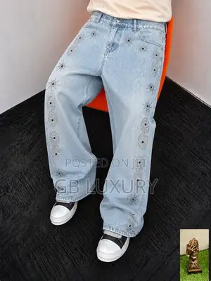 Men's 100K Baggy Jeans - Blue