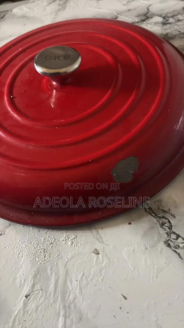 Tukunyar Girki Ta Bakin Karfe - Ja - 1