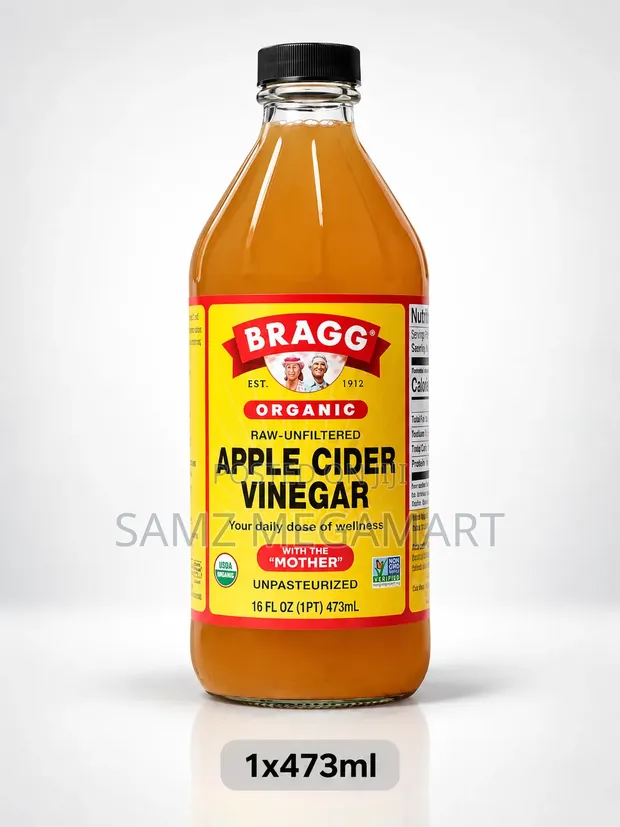 Bragg Organic Raw-Unfiltered Apple Cider Vinegar 473ml - 1