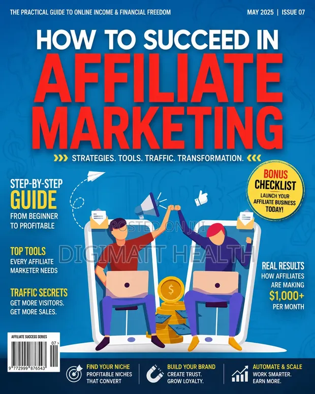 Littafin Yadda Ake Samun Nasara a Affiliate Marketing - 1