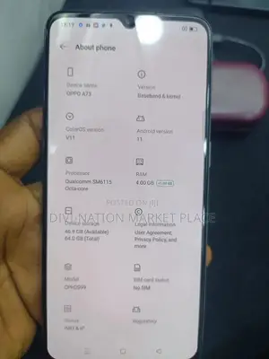Oppo A73 64GB Blue