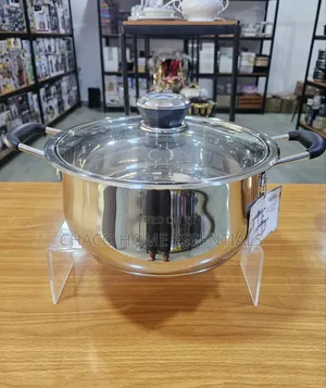 Babban Tukunya Mai Inganci na Stainless Steel tare da Rufe Thermo-Control (7L)