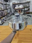 High Quality Stainless Steel Pot with Thermo-Control Lid (7L) - 2