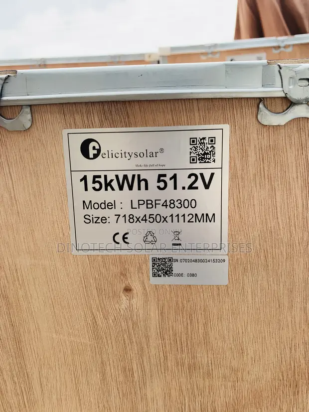 Felicity Solar Lithium Battery 15kWh 51.2V - 1
