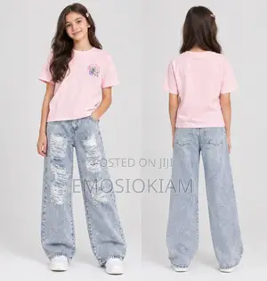 Kids Baggy Jeans and Tops - Brand New