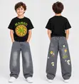 Kids Baggy Jeans and Tops - Brand New - 4