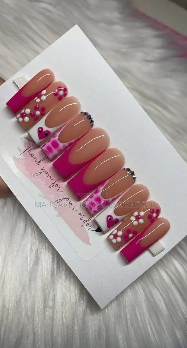 Hard Gel da Acrylic Press-on Nails - 1