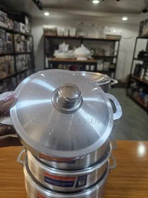 Tornado 6-Piece Polished Aluminium Cooking Pots (20cm-36cm)