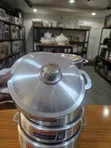 Tornado 6-Piece Polished Aluminium Cooking Pots (20cm-36cm) - 3