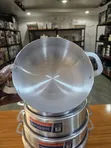 Tornado 6-Piece Polished Aluminium Cooking Pots (20cm-36cm) - 4