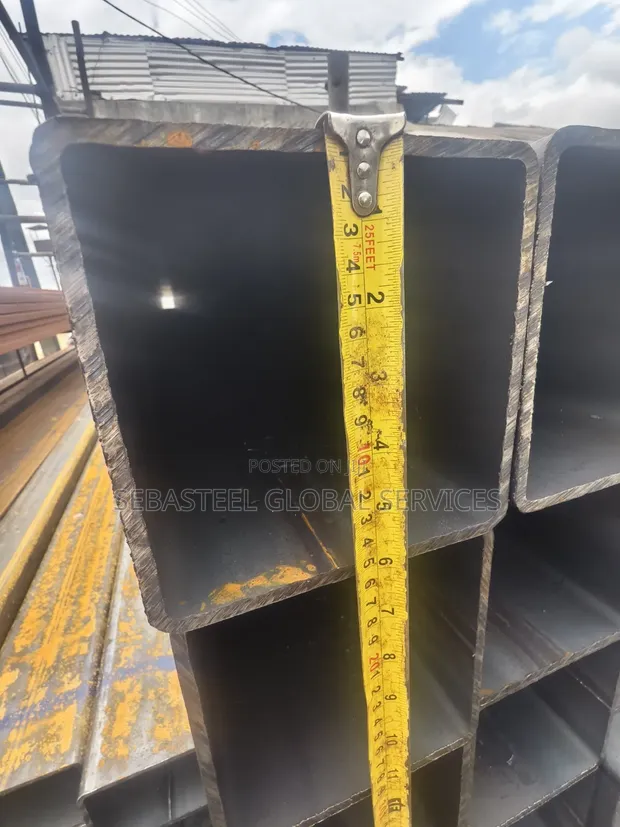 150mm x 150mm x 5mm Karbon Karfe Square Hollow Section (SHS) - 1