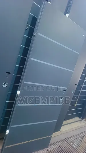 Brand New 900x210mm 3ft Israeli Gray Security Doors