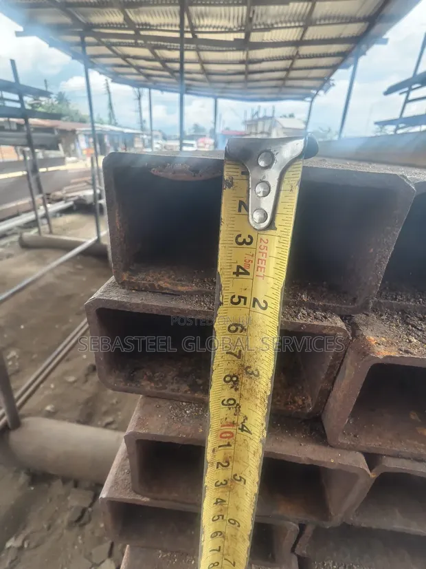 100mm x 50mm x 5mm Karbon Karfe Murabba'i Bututu - 1