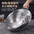 Wok Pan Bakin Karfe 304 (40cm, 38cm, 36cm) - 1