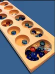 Wooden Mancala Board / Ayoo Board - 4