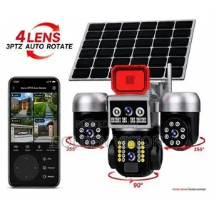 Danstar T44 Mai Hasken Rana Mai Zama PTZ Kamera 4-Lens 12MP