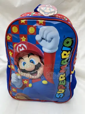 Super Mario Kids Backpack Bag - Medium, Age 3+