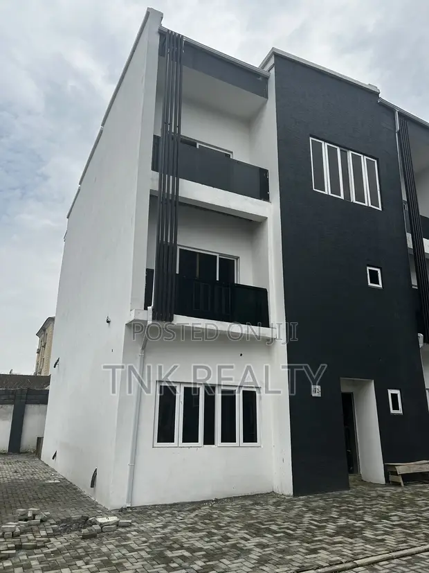 Newly Built 4-Bedroom Terrace Duplex Carcass for Sale in Jahi - 1