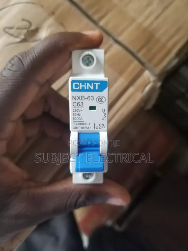 Chint 63A Single Pole MCB Breaker - 1