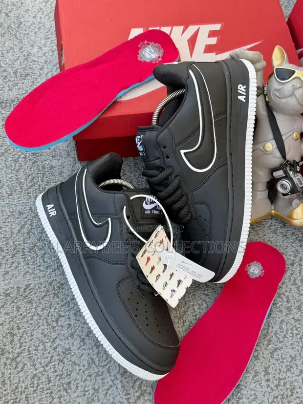 Nike Air Force 1 Sneakers - Black - 1