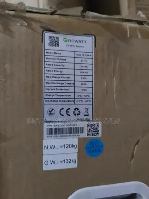 Growatt 16kWh 48V Baturin Lithium