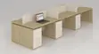 HDF Wooden Workstation mai Alawadun Ajiya - 1