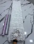 Exclusive Swiss Cord Lace Fabric - 5 Yards - 1