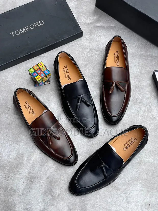 Tom Ford Tassel Leather Loafers - 1