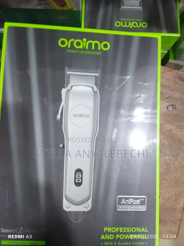 Oriamo Professional Rechargeable Hair Clipper - 1