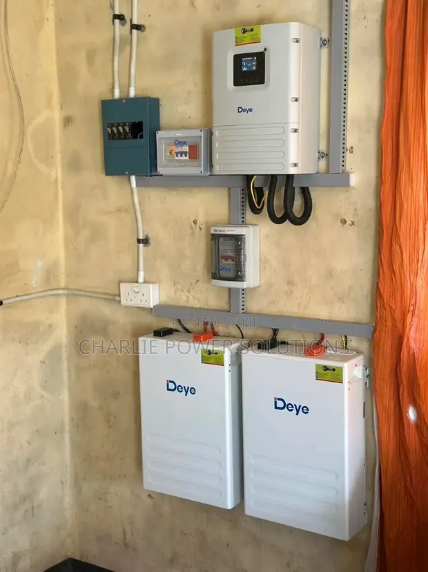 Deye 5kWh Paralleled Lithium Solar System (10kWh Total) - 1