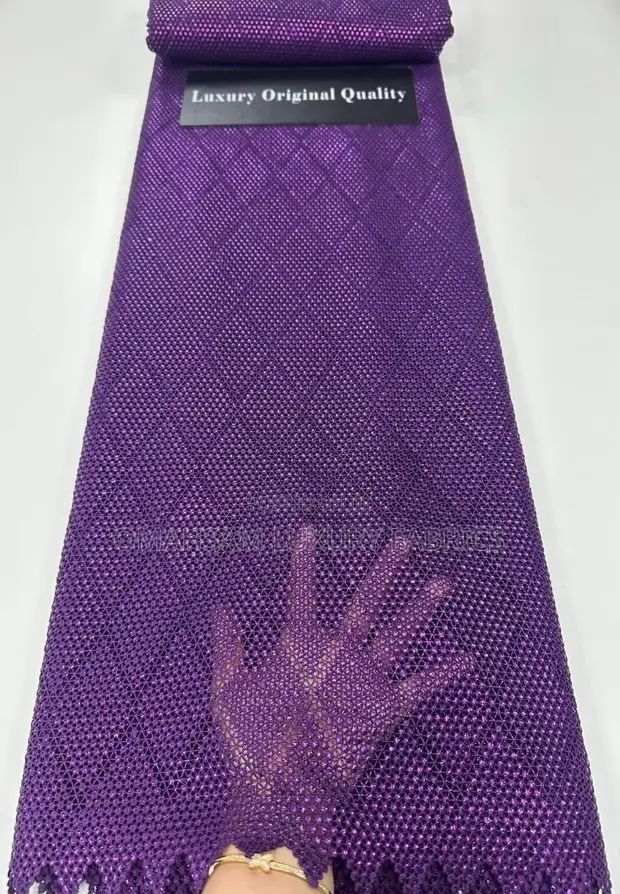 High Quality Metallic Italian Cord Fabric - 1