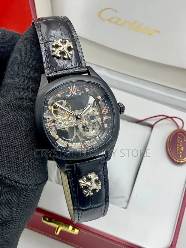 Cartier Quality Luxury Men's Automatic Wristwatch - 1