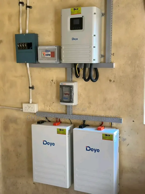 Deye 5kWh Paralleled Lithium Solar System (10kWh Gaba daya) - 1