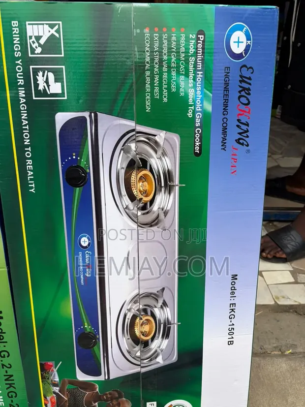Premium Gas Cooker na Gida - 2 Gobara - 1