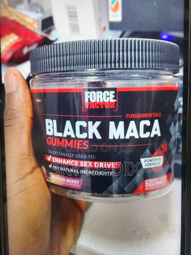 Force Factor Black Maca Gummies - 1