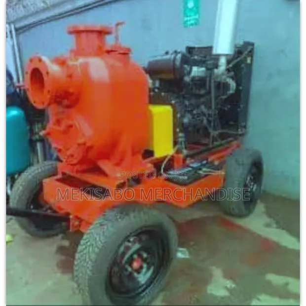 6-Inch Water Pump with 4-Cylinder Perkins Diesel Engine - 1