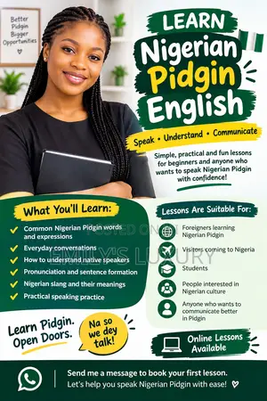 Learn Nigerian Pidgin English - Online Lessons