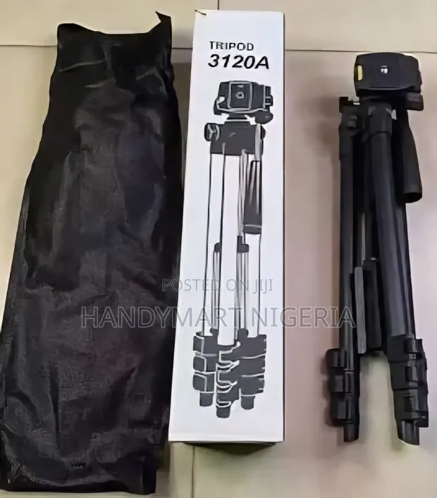 3120A Mai Girma Tripod Stand na Kamera da Wayar Hannu - 1